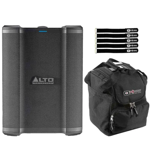 Alto Professional BUSKER Powered Portable PA with Protective Case