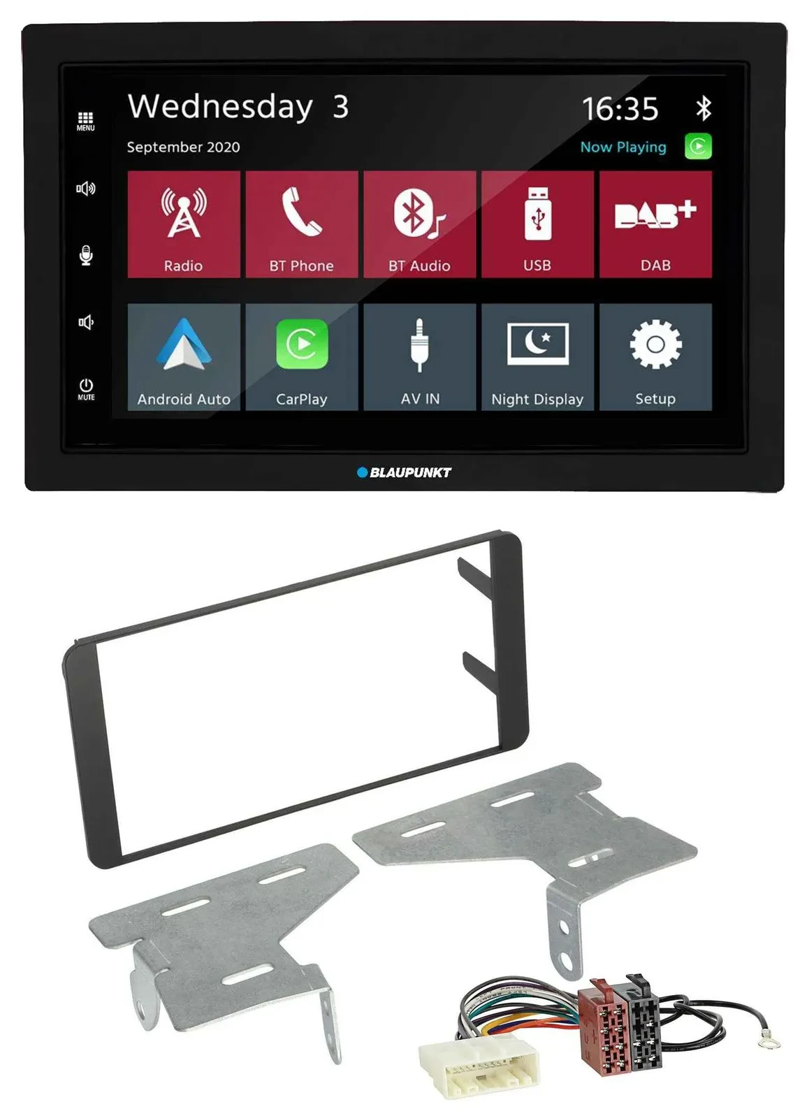 Blaupunkt DAB Bluetooth USB MP3 2DIN Autoradio für Subaru BRZ (ab 2012)
