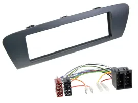 Einbauset DIN Autoradio für Renault Scenic (ab 09) - grau