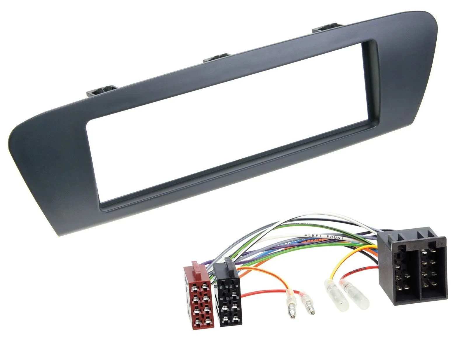 Einbauset DIN Autoradio für Renault Scenic (ab 09) - grau