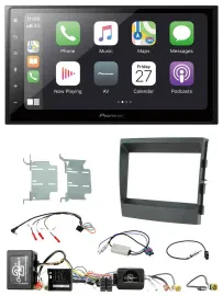 Pioneer Lenkrad Bluetooth DAB 2DIN USB Autoradio für Porsche Panamera MOST-Sound