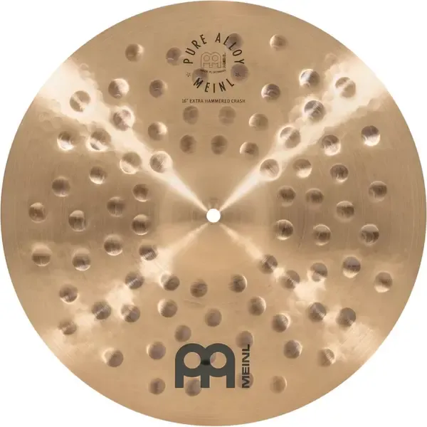 Тарелка барабанная MEINL 16" Pure Alloy Extra Hammered Crash