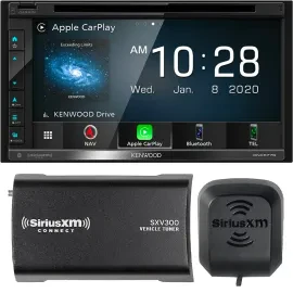 Kenwood DNX577S 6.8" DVD Receiver + GPS + SiriusXM Ready