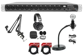 PRESONUS Studiolive 16R Digital Rack Mount Mixer+Headphones+Mic+Boom+Stand