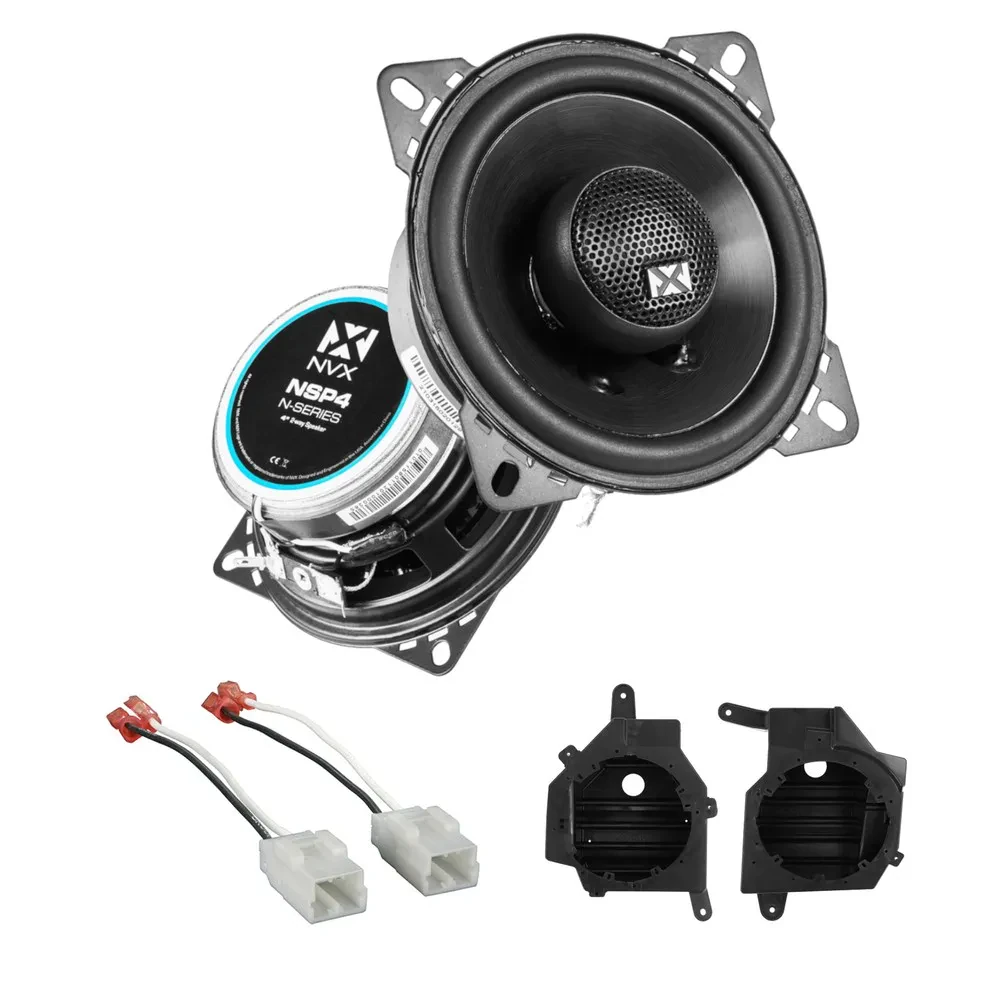 Автомобильные динамики для Jeep Wrangler (2019–2025) NVX N-Series (набор, фронтальные)