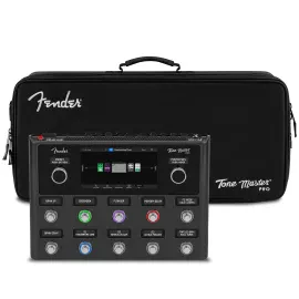Fender Tone Master Pro Multi Effect Guitar Pedal Workstation with Gig Bag Bundle