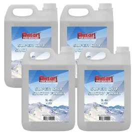 Antari SL-H Super Dry Snow Effect Fluid 4 Liter Bottles Four Pack