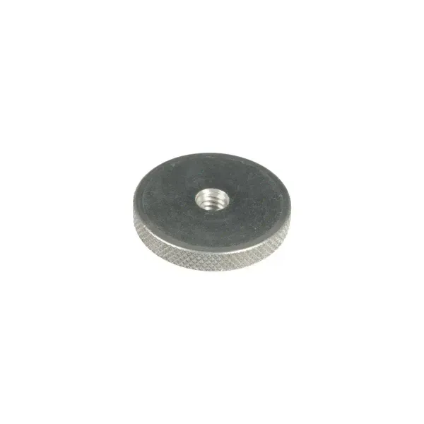 WindTech M-6 Large Knurled Edge 1/4"-20 Locknut #M6