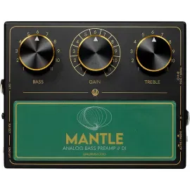 Напольный предусилитель для бас-гитары Walrus Audio Mantle, аналоговый, DI, черный