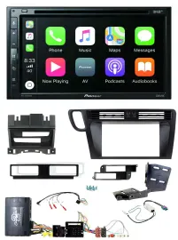 Pioneer DVD 2DIN Lenkrad DAB Bluetooth USB Autoradio für Audi Q5 08-17 8R Infoad