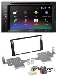 Pioneer Bluetooth MP3 USB 2DIN DAB DVD Autoradio für Nissan Juke (ab 2014)