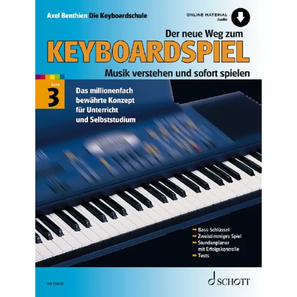 Учебное пособие Schott Music Der Neue Weg Zum Keyboardspiel 3