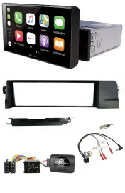 Pioneer Bluetooth Lenkrad DAB USB Autoradio für BMW 3er E46 98-07 Profi Rundpin