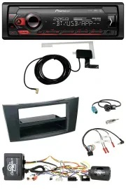 Pioneer DAB USB Lenkrad Bluetooth Autoradio für Mercedes E-Klasse W211 02-08 akt