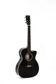 Электроакустическая гитара Sigma Guitars 000MC-1E-BK Auditorium Black