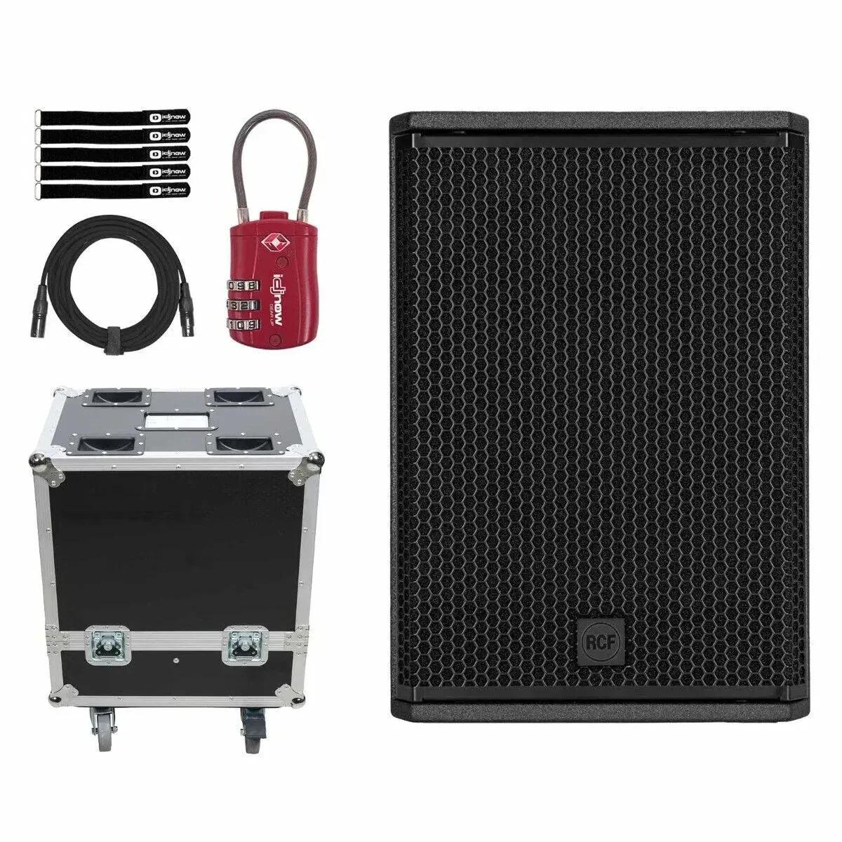 Сабвуфер активный RCF SUB 702-AS MK3 12" с кейсом ProX Flight Case