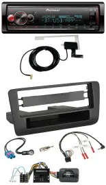 Pioneer Bluetooth DAB USB Lenkrad Autoradio für Audi A1 (ab 2010)
