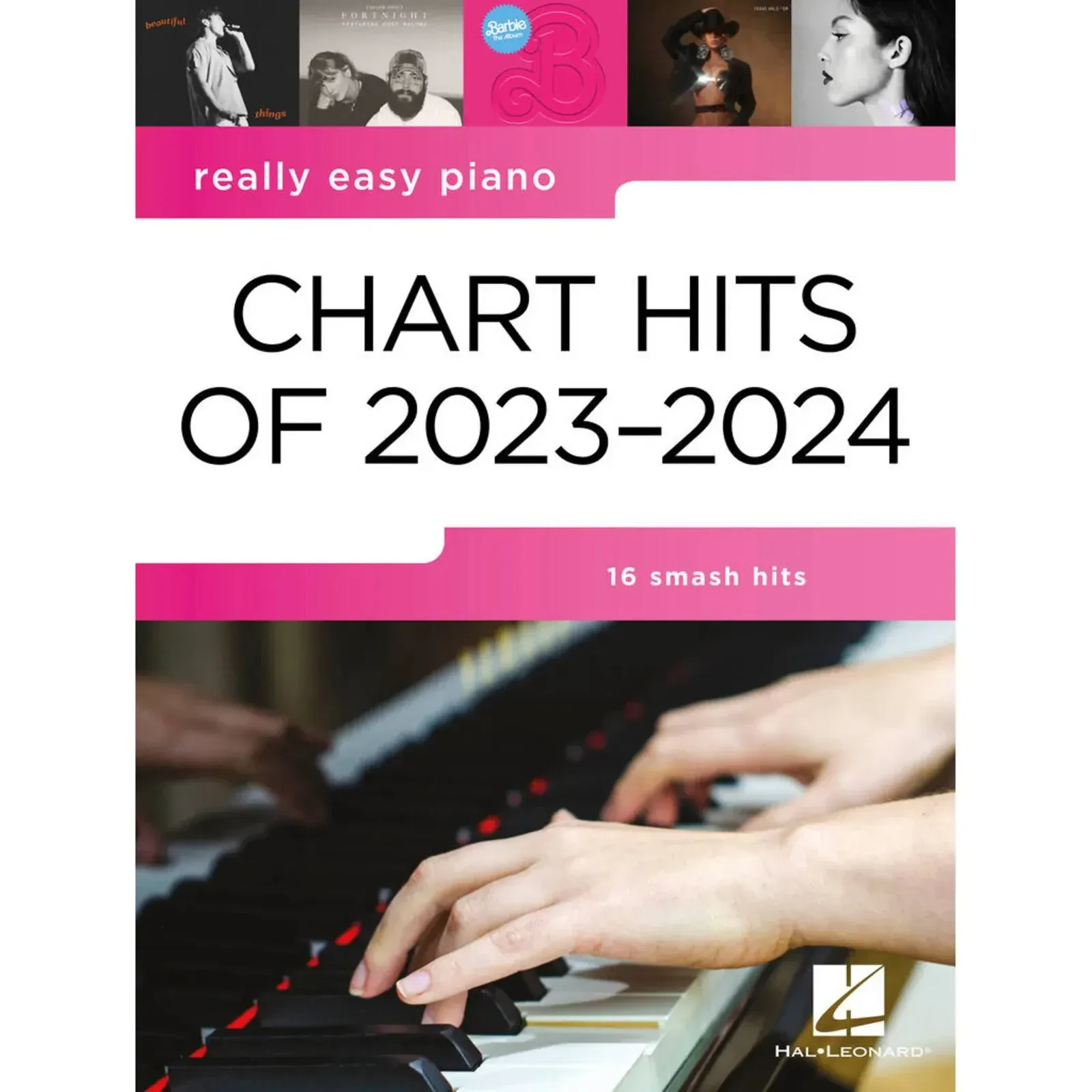 Сборник песен Hal Leonard Really Easy Piano: Chart Hits of 2023-2024