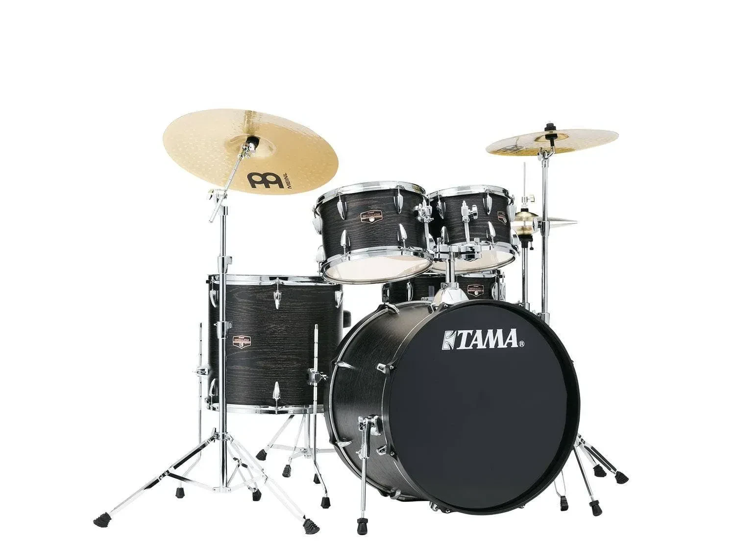 Tama Imperialstar 5-Piece Complete Drum Set w/ Meinl HCS Cymbals - 22" Bass