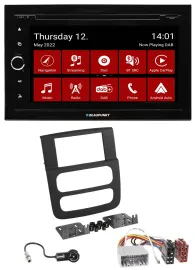 Blaupunkt MP3 DVD Bluetooth DAB 2DIN USB Autoradio für Dodge RAM (2002-2006)