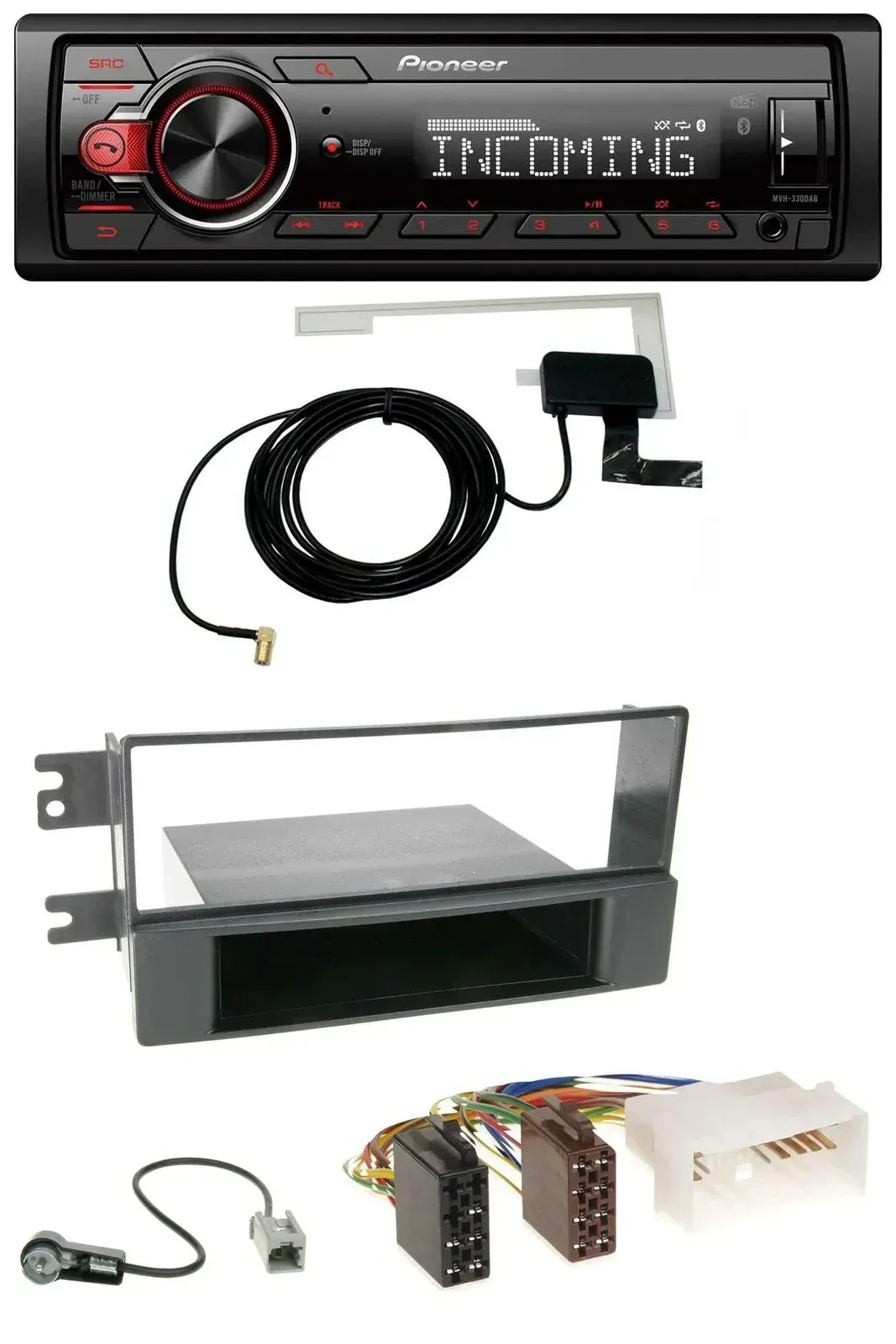 Автомагнитола для Kia Cerato (с 2007) Pioneer DAB, Bluetooth, USB, MP3