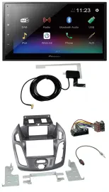 Pioneer DAB MP3 Bluetooth 2DIN USB Autoradio für Ford Transit mit Display 2012-2
