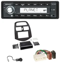 Continental USB MP3 AUX 1DIN Autoradio für Chevrolet Spark (KLM 2012-2013)