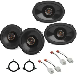 1999-2004 Jeep Grand Cherokee - Factory Speaker Replacement Package