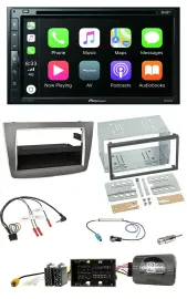 Автомагнитола для Alfa Romeo Mito 2014–2020 Pioneer 2 DIN, DVD, DAB, Bluetooth, USB