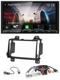 Kenwood MP3 2DIN USB DAB Bluetooth Autoradio für Hyundai H1 08-15 Aux-Eing. USB