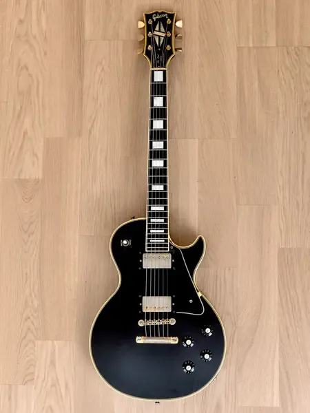 Электрогитара Gibson Les Paul Custom Ebony w/case USA 1971