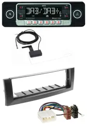 Dietz DAB Bluetooth USB MP3 Autoradio für Mitsubishi Colt (2004-2008)