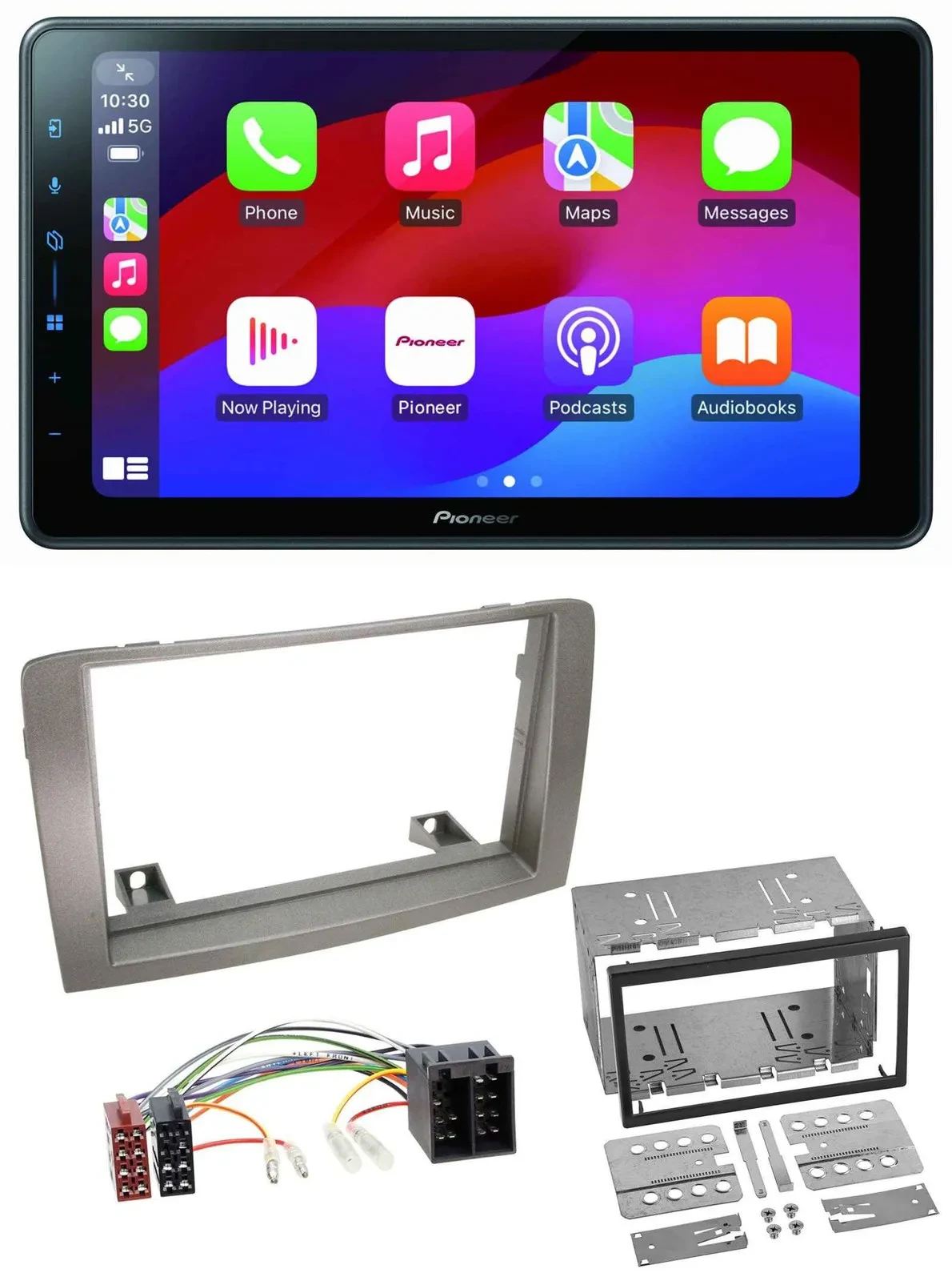Pioneer Bluetooth 2DIN USB MP3 DAB Autoradio für Lancia Musa (2004-2012)