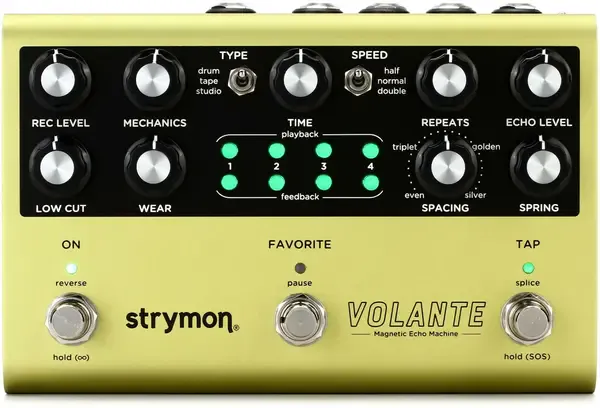 Педаль эффектов для электрогитары Strymon Volante Magnetic Echo Machine