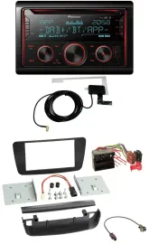 Автомагнитола Pioneer 2-DIN MP3 DAB USB CD Bluetooth для Mercedes A-Class W176 (с 2012)