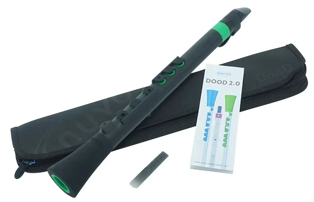 Б/У Кларнет Nuvo DooD 2.0 черно-зеленый, полимер