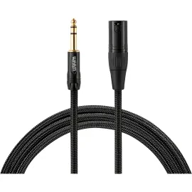 Warm Audio Premier Series - Studio & Live XLR Female to TRS Male 6 ft. Black
