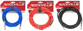 Инструментальный кабель Rockville RCGT20 Multicolor 6.1 м (6 штук)