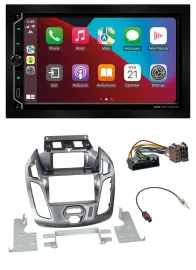 ESX 2DIN DAB USB MP3 Bluetooth Autoradio für Ford Transit Connect mit Display 12