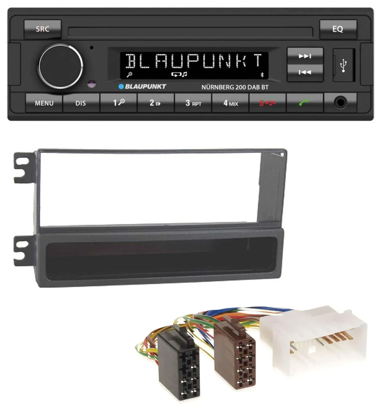 Blaupunkt USB DAB MP3 Bluetooth Autoradio für Kia Magentis (ab 2006)