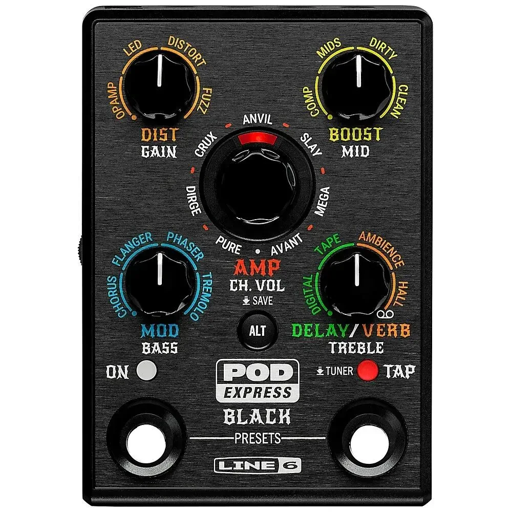 Процессор для электрогитары Line 6 POD Express Black