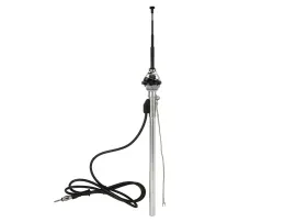 Антенна AM/FM телескопическая ACV 152000-43 пассивная, универсальная, черная, DIN 38 мм