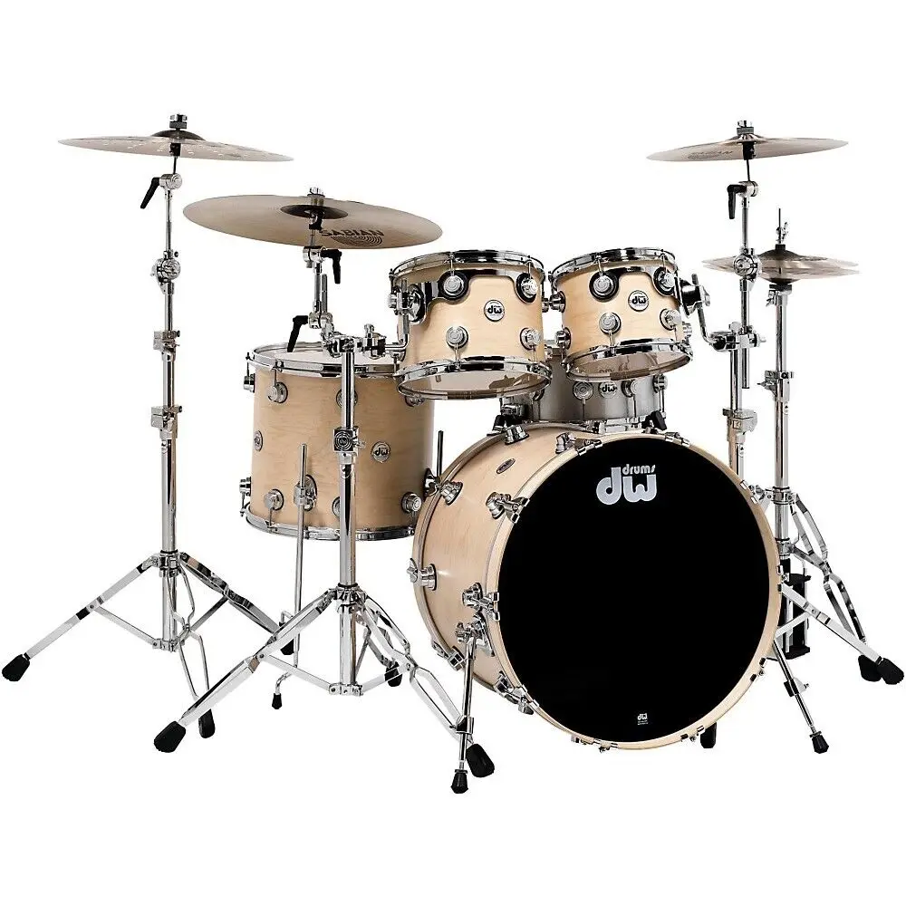 Ударная установка акустическая DW Collector's Series 4-Piece Shell Pack Natural Maple Chrome Hardware
