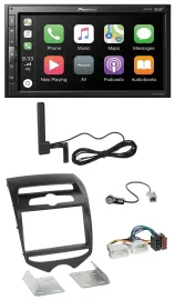 Автомагнитола для Hyundai ix20 Pioneer 2-DIN USB Bluetooth DAB MP3 (с 2010, ручной климат)