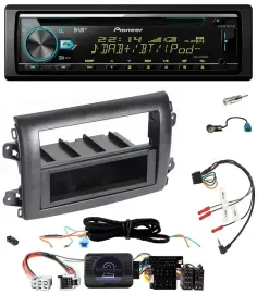 Pioneer DAB Lenkrad CD USB Bluetooth Autoradio für Fiat Ducato Serie 8 ab 2021