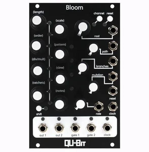 Модульный студийный синтезатор Qu-Bit Bloom Fractal Sequencer Eurorack Module