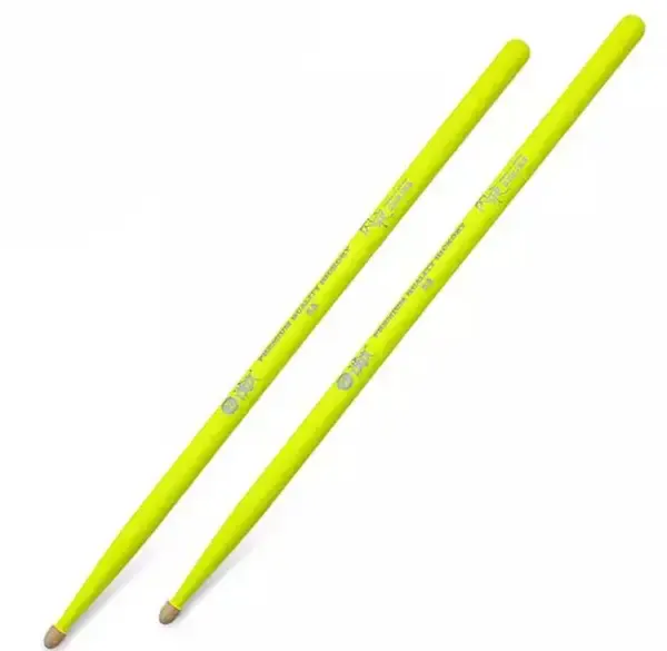 Барабанные палочки HUN 10101003001 Fluorescent Series 5A Yellow