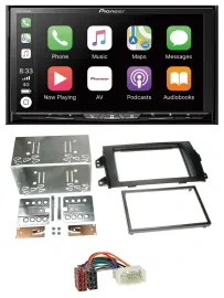 Pioneer 2DIN MP3 USB DAB DVD Bluetooth Autoradio für Fiat Sedici Suzuki SX 4 ab