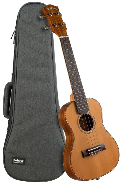 CASCHA CUCCS1 Cedar Solid Top Konzert Ukulele