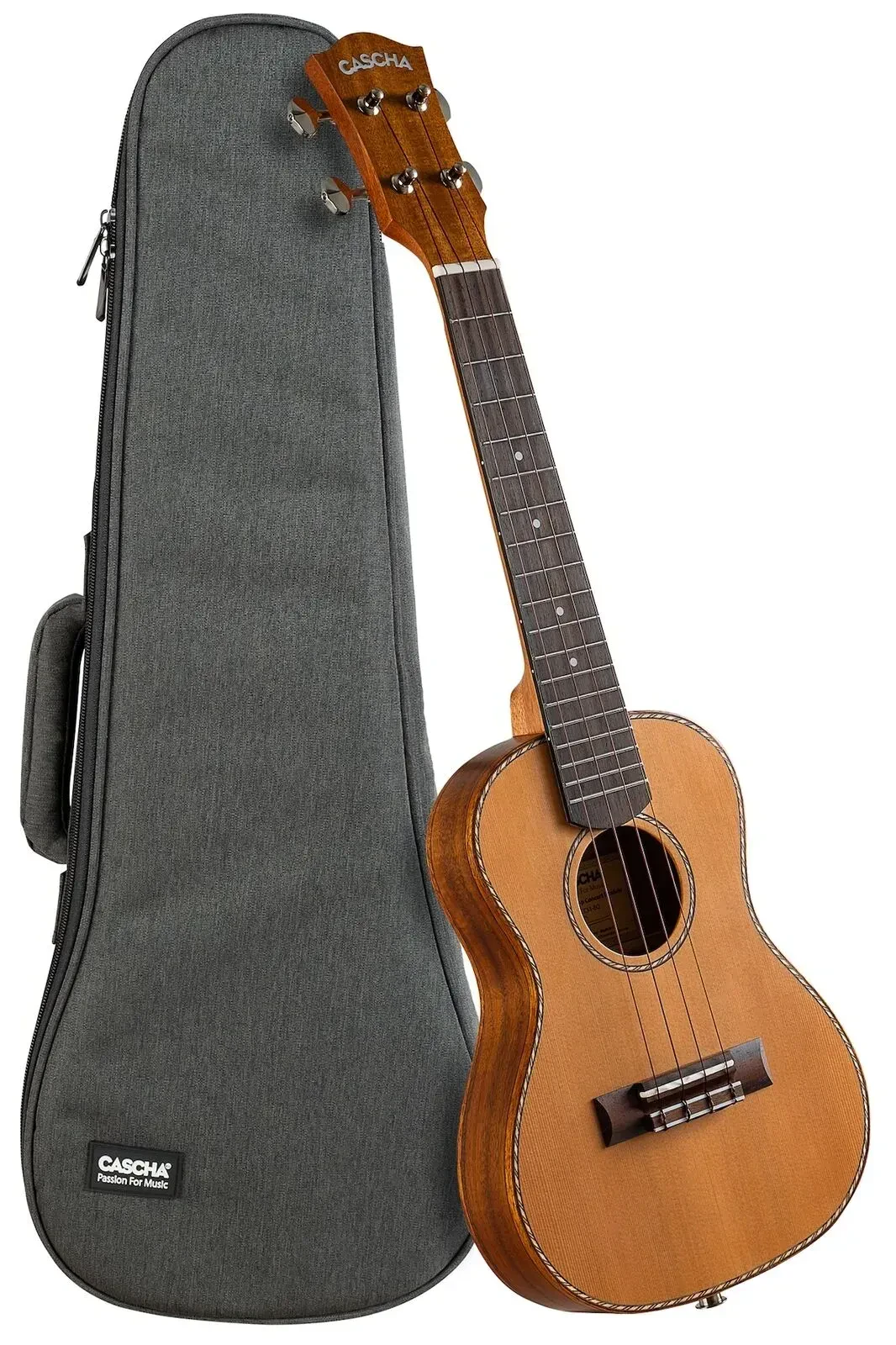 Укулеле Cascha CUCCS1 концертная, верхняя дека из массива кедра